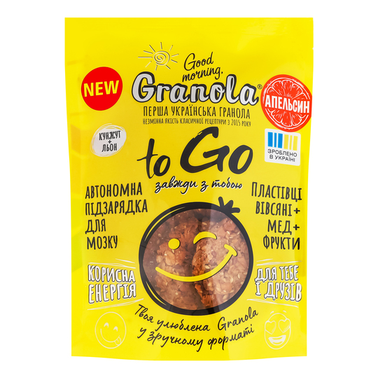 Гранола GM Granola To Go апел.140г д/п