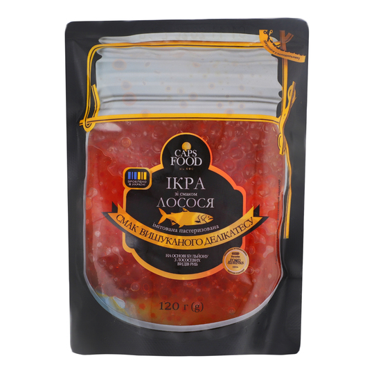 Ікра імітов.CapsFood смак лосос.120г д/п