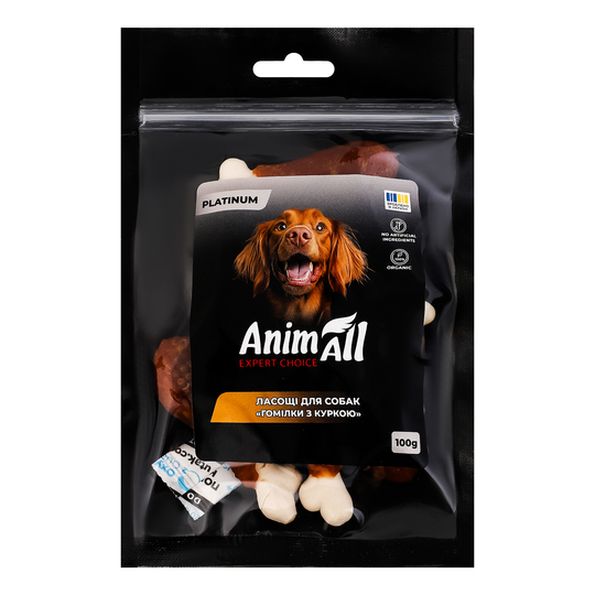 Ласощі д/соб. гом.кур.AnimAll Pl. 100г