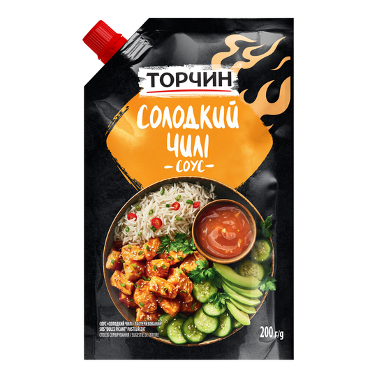 Соус пастериз Солодкий чилі Торчин 200г