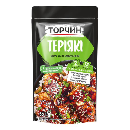 Соус д/смажен кулінар Теріякі Торчин 65г