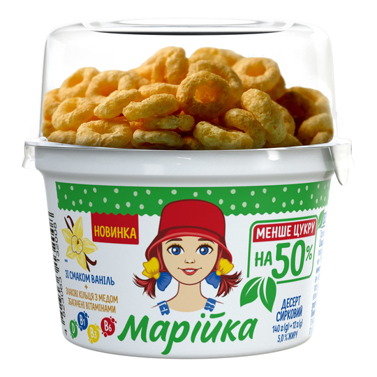 Десерт 5% Марійка м/ц зл.кіл. 140+12г