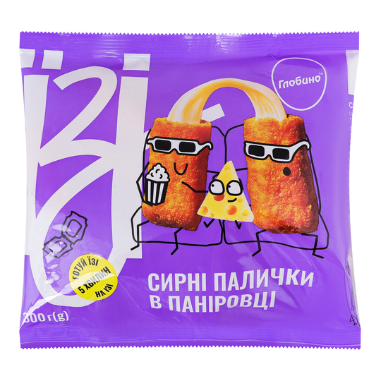 Сирні палички в паніровці Їзі 300г