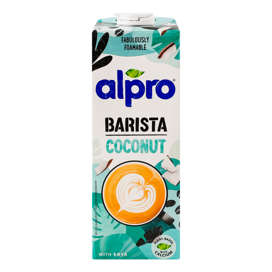 Напій кокос. Alpro Barista з соєю 1л т/п