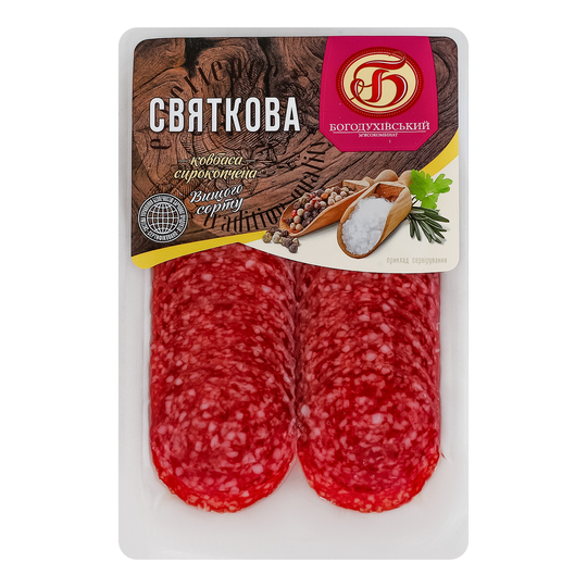Ковбаса Святкова БМК с/к в/с 70г