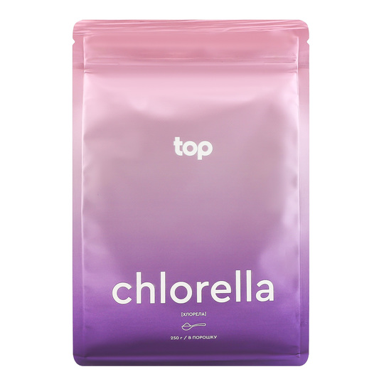 Хлорела TOP Superfoods в порошку 250г