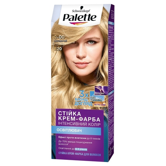 Фарба д/в.Palette Е20 освітлююча