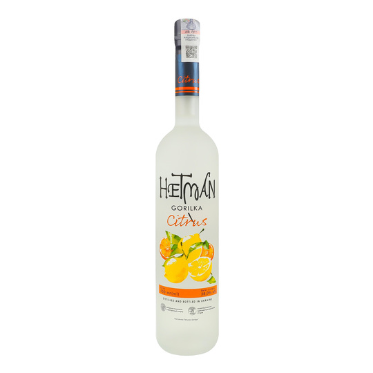 Настоянка Гетьман Цитрус 38% 0,5л