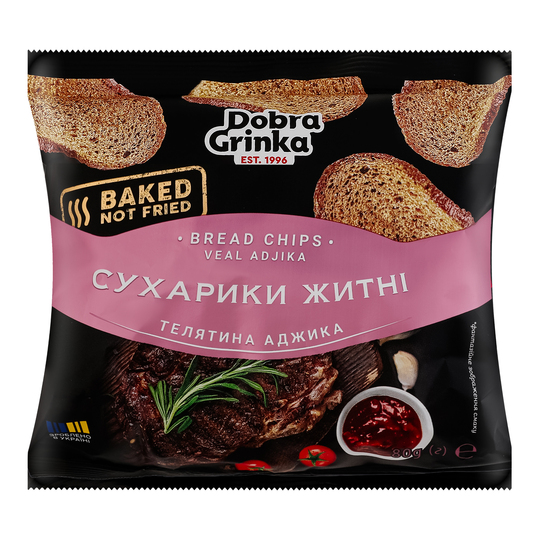 Сухарики жит.тел.з адж.Добра грінка 80г