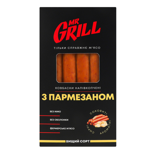 Ковбаски З пармез.вар.Mr.Grill н/к 310г