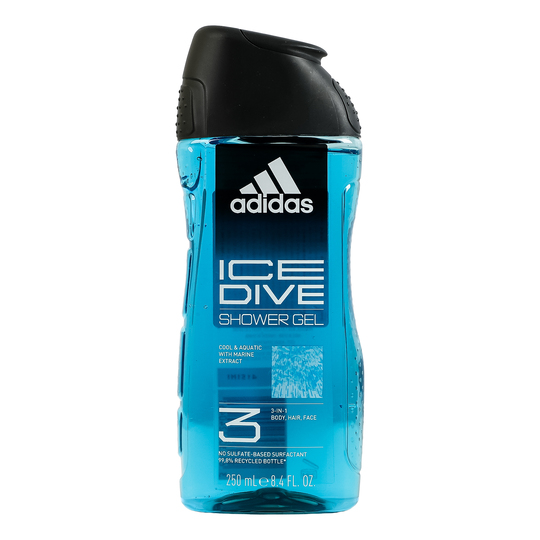 Гель для душу ice drive 3в1 Adidas250мл