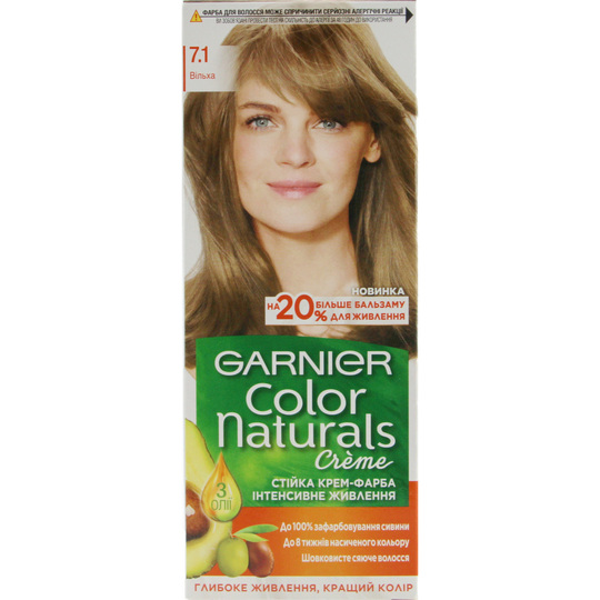 Фарба д/в.Garnier Color Natur.7.1 Вільха