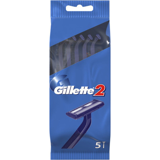 Станок д/гол.Gillette-2 дов.руч.раз.5шт