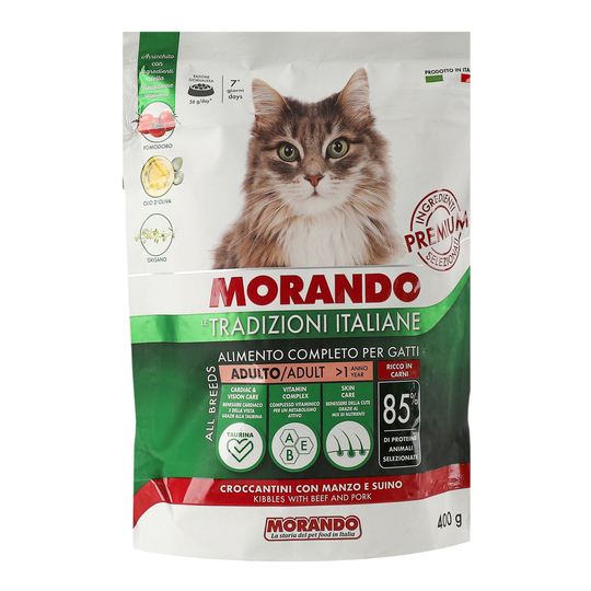 Корм сух.д/кот.Morando ялов/свин.400г