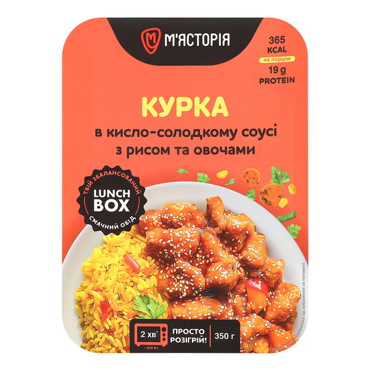 КуркаМ'ясторія кис.сол.рис.ов.350г лоток