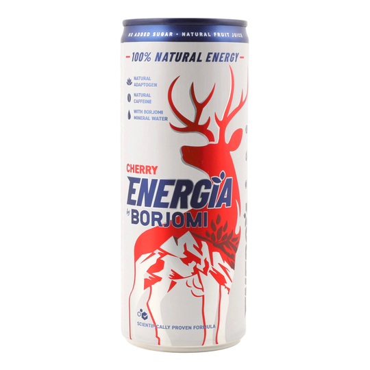 Напій ен.Borjomi Energia вишня 0,24л з/б