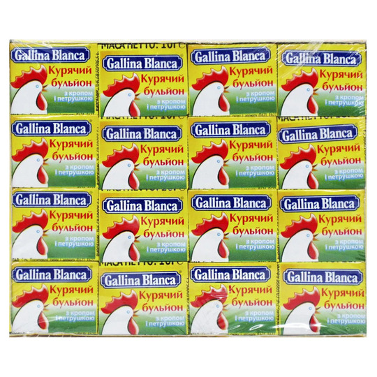 Бульйон кур.з кроп.пет.Galina Blanca 10г