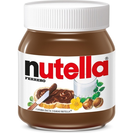 Паста горіхово-шоколадна Nutella 350г