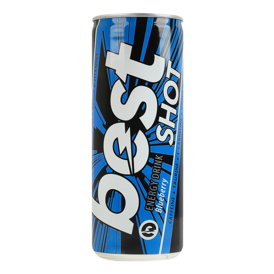 Напій енерг. Best Shot лохина 0,25лз/б