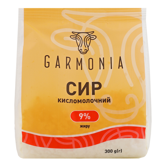Сир к/м Garmonia 9% 300г м/у
