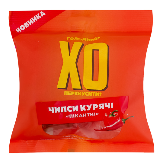Чипси кур. ХО перекусити? Пікант.45г м/у