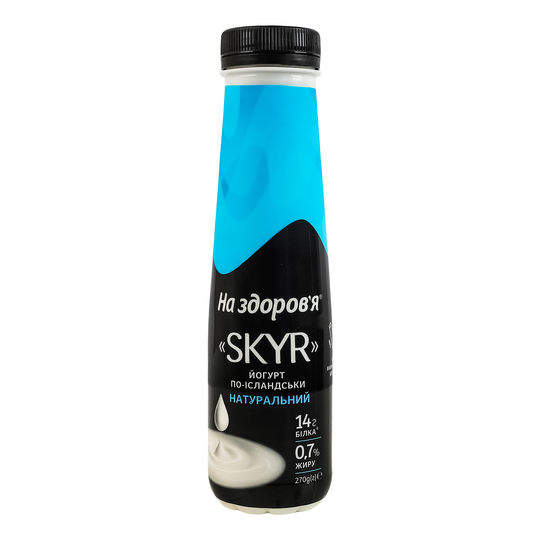 Йогурт На здоров'я Skyr натур.270г п/пл