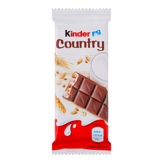 Шоколад мол.Kinder Country злаки 23,5г