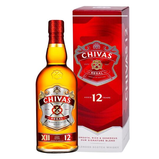 Віскі Chivas Regal 12р.40% 0,5л