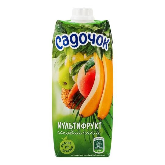 Нектар Садочок Мультифрукт 0,5л