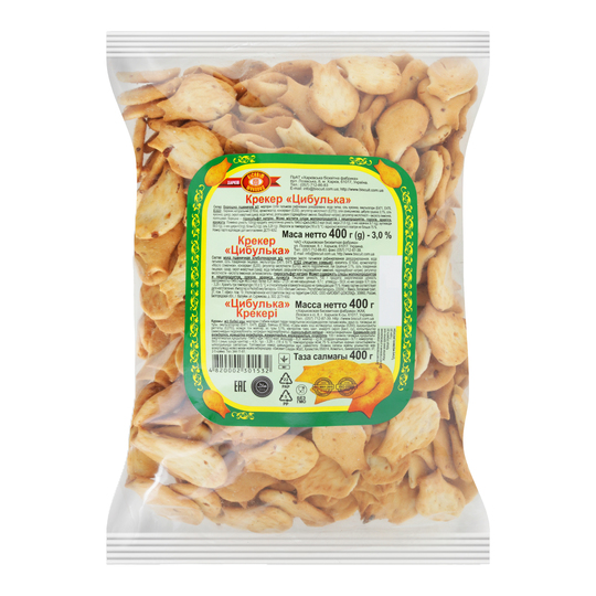 Крекер цибулька ХБФ 400г