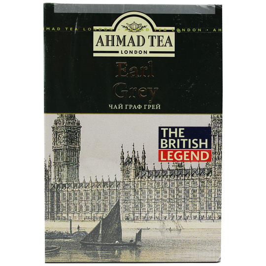 Чай чорний лист. Ahmad Earl Grey 200г