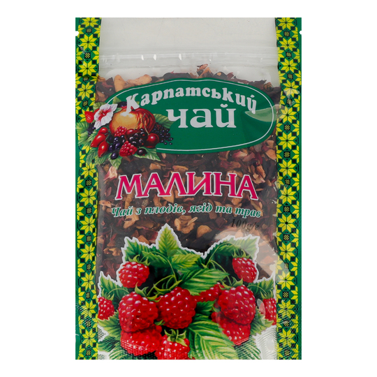Чай фр.Малина Карпатський п/е 100г
