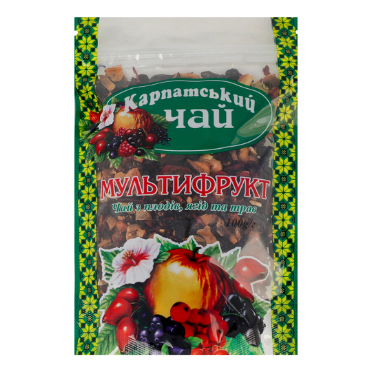 Чай фр.Мультифр.Карпатський п/е 100г