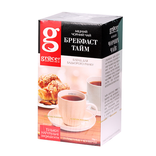 Чай чорний Breakfast time Grace 20*2г
