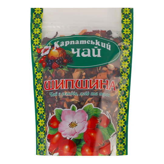 Чай трав.Шипшина Карпатський п/е 100г