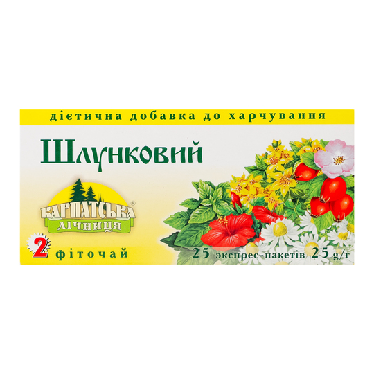 Чай т.Шлунковий Карпатський п.б/я 1г*25ш
