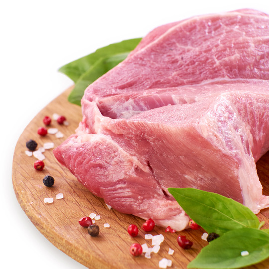 Стейк свинний із лопатки б/к охол.ваг