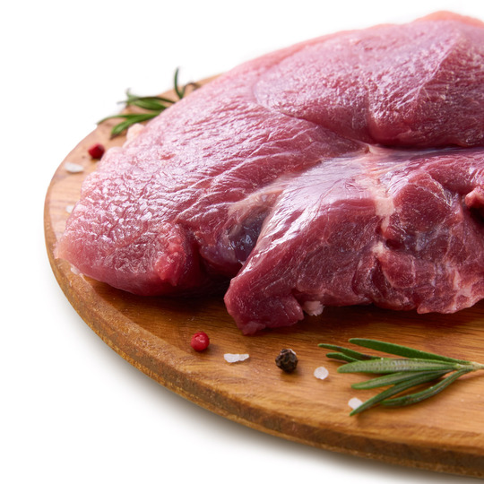 Стейк свинний із стегна б/к охол.ваг