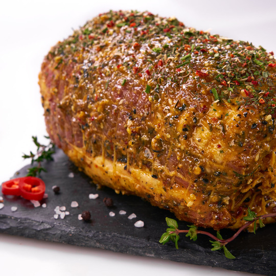 Рулет з грудинки в маринаді охол.ваг