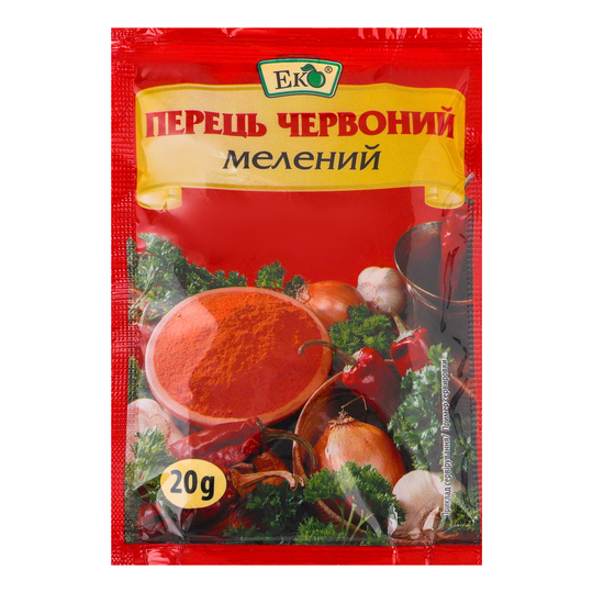 Перець червоний мелений Еко 20г