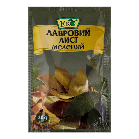 Лавровий лист мелений Еко 20г