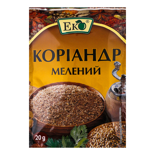 Коріандр мелений Еко 20г