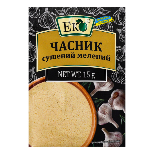 Часник сушений Еко 15г