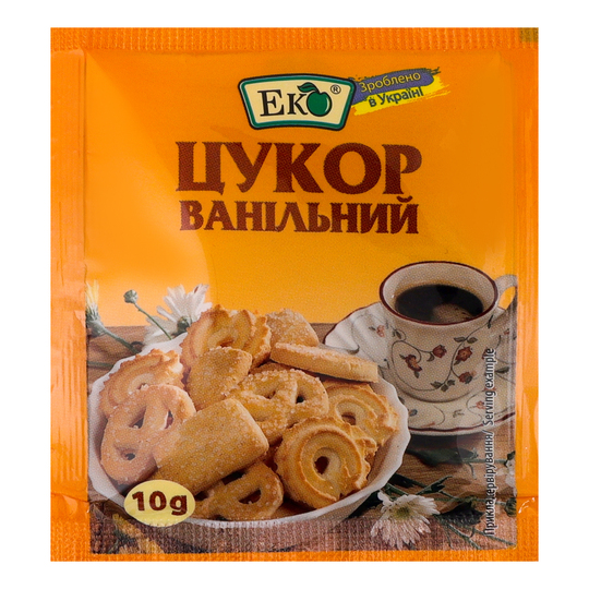 Цукор ванільний Еко 10г