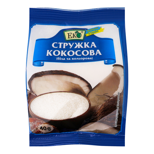 Стружка кокосова Еко 40г