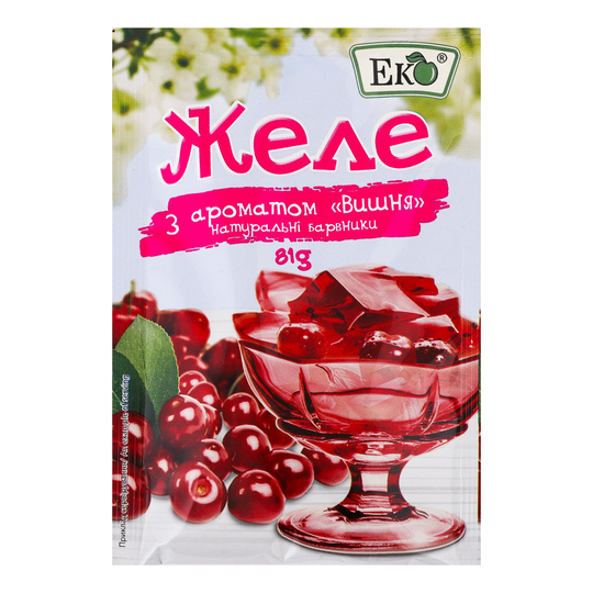 Желе Вишня Еко 81г