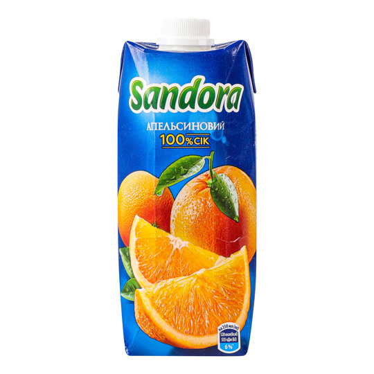 Сік Sandora Апельсин 0,5л