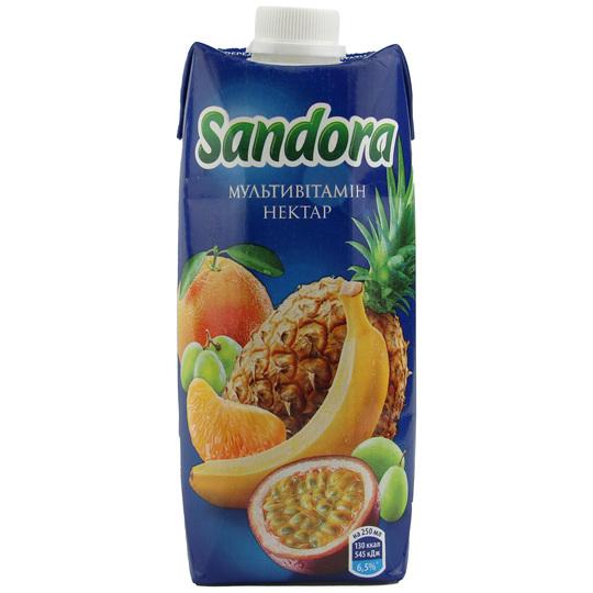 Нектар Sandora Мультивітамін 0,5л