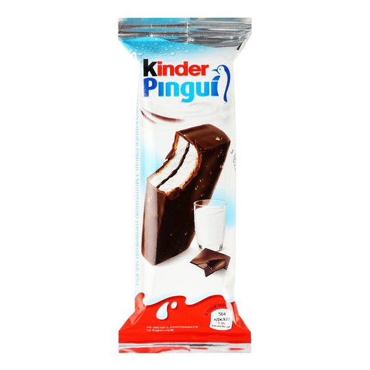Тістечко-біскв.Kinder Pingui з мол.н.30г