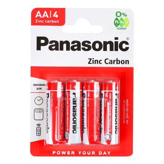 Батарейка Panasonic R6 Special Blister